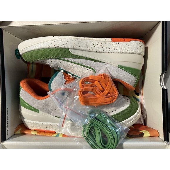 Titan Nike Wmns Air Jordan 2 Retro Low DV6206 183 Size 8.5 US Women | New | Good - Picture 9 of 9